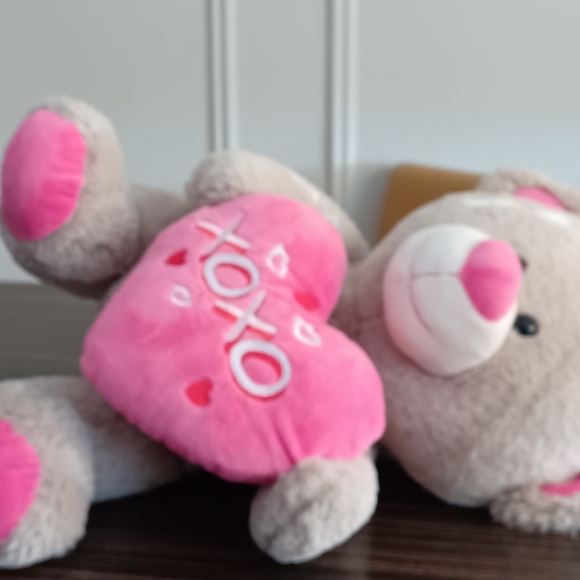 •Best Made Toys Stuffed Plush Teddy Bear Valentines Hearts XOXO Love - Picture 7 of 12